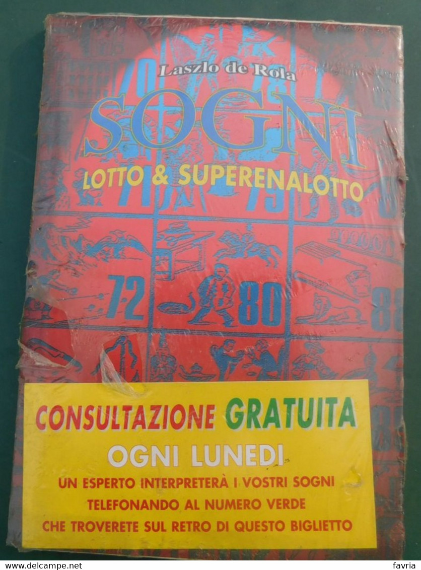 Lotto 6 Superenalotto , SOGNI - Lazlo De Rola - Ancora Nel Celophan Originale, Mai Aperto - A Identificar