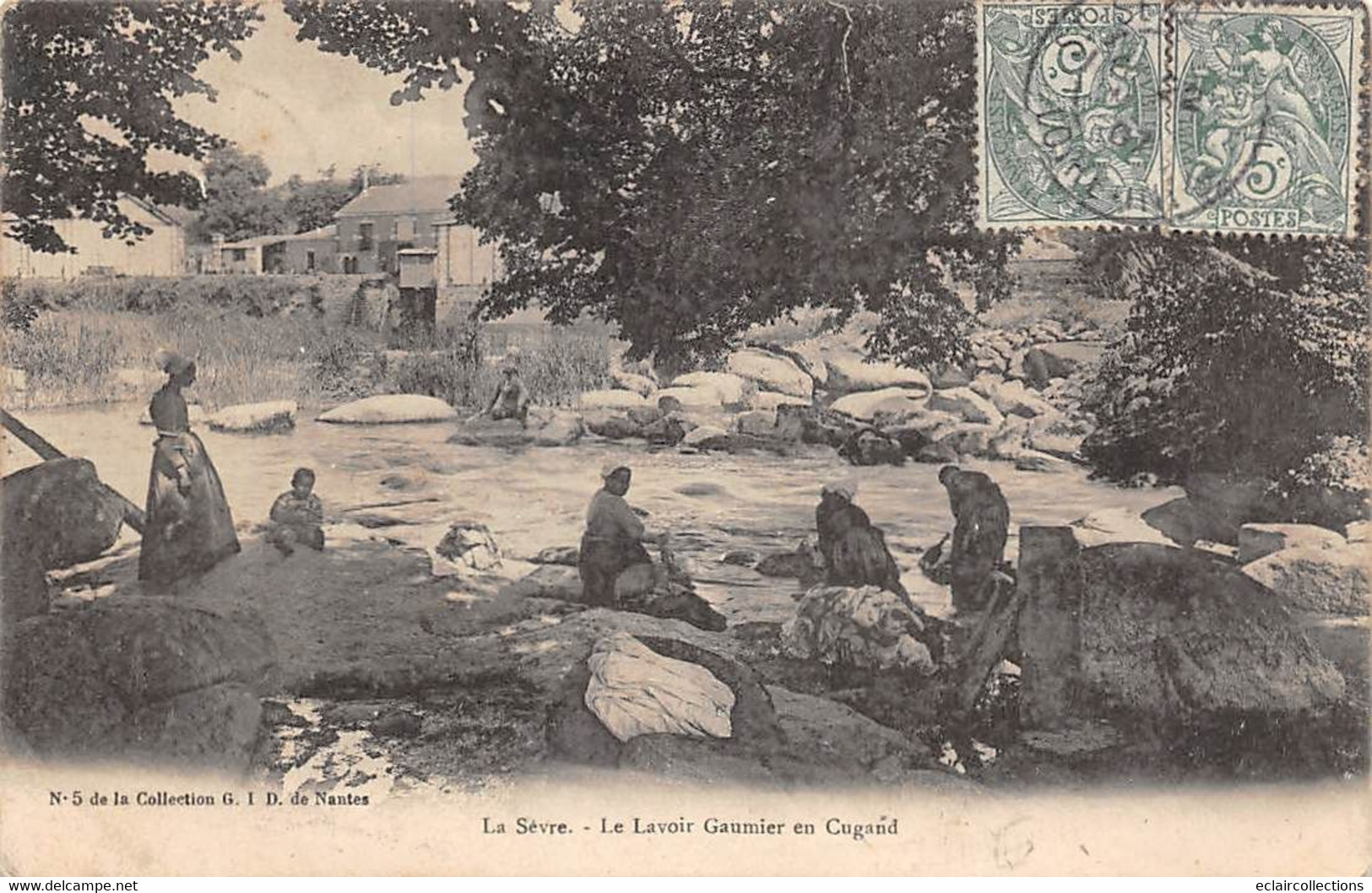 Cugand          85        Le Lavoir Gaumier    (voir Scan) - Autres & Non Classés