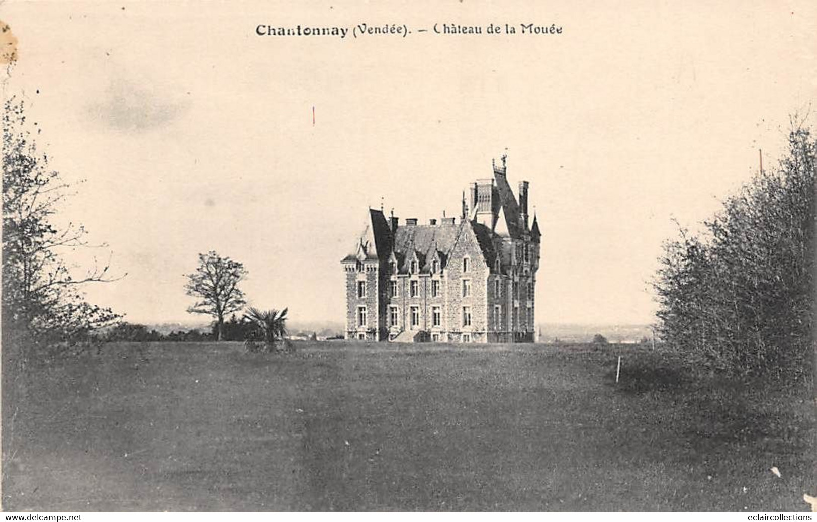 Chantonnay         85      Le Château De La Mouée    (voir Scan) - Chantonnay