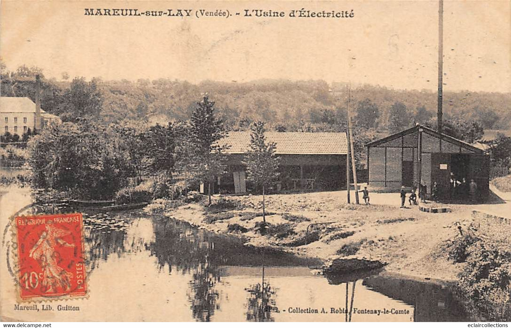 Mareuil Sur Lay         85        L'Usine D'électricité       (voir Scan) - Mareuil Sur Lay Dissais