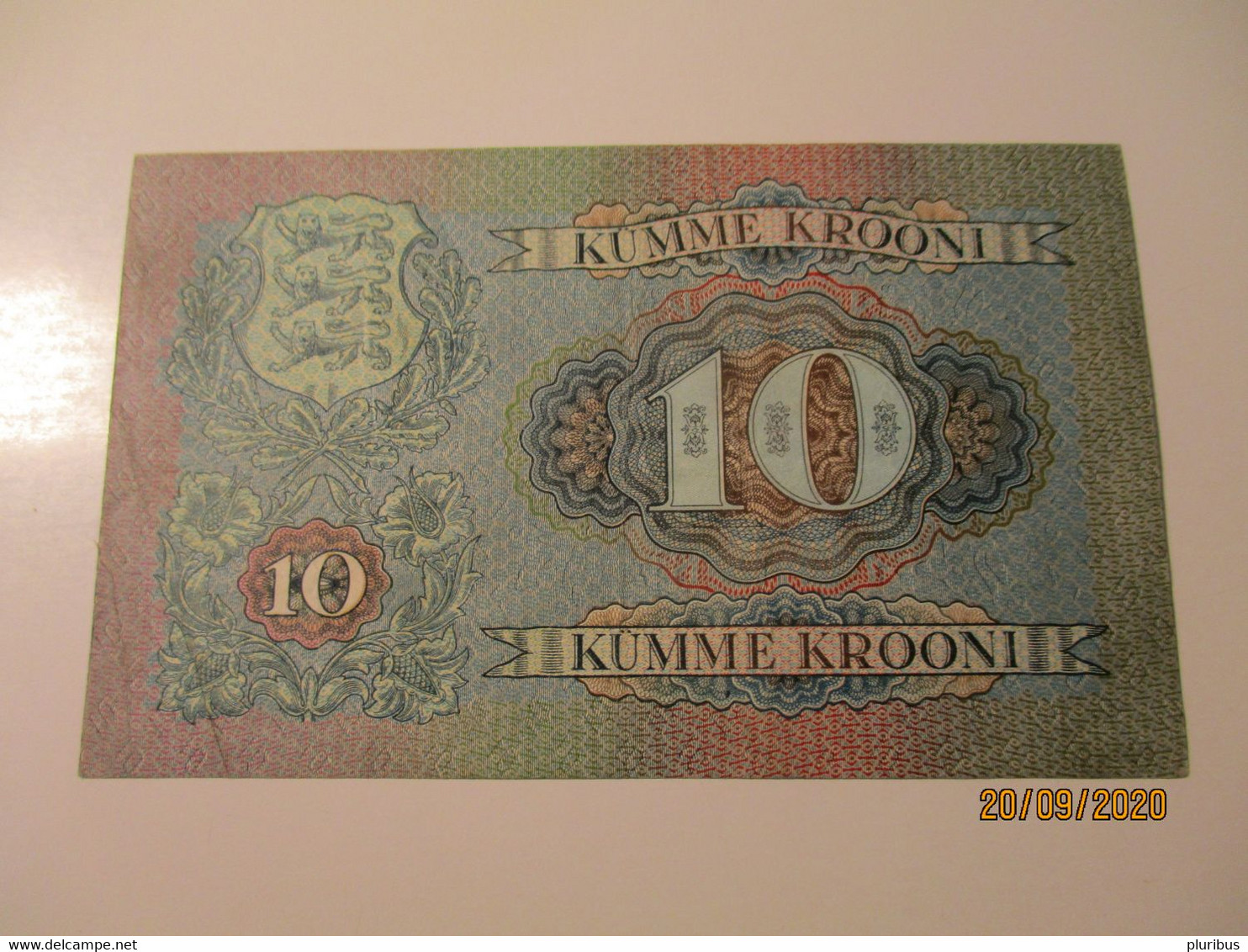 ESTONIA 1937 10 KROONI , 0 - Estland