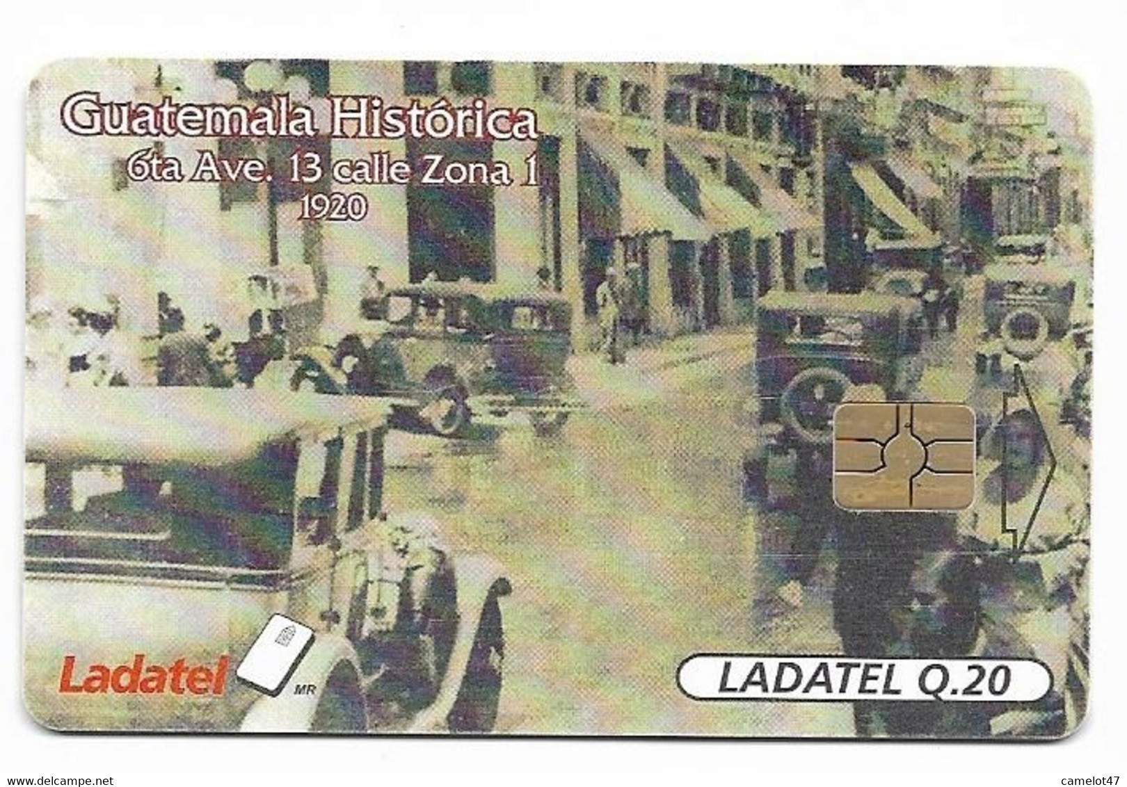 Guatemala, Ladatel,  Used Chip Phonecard, No Value, Collectors Item, # Guatemala-11 - Guatemala