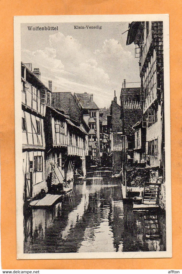 Wolfenbuttel Germany 1928 Postcard - Wolfenbuettel
