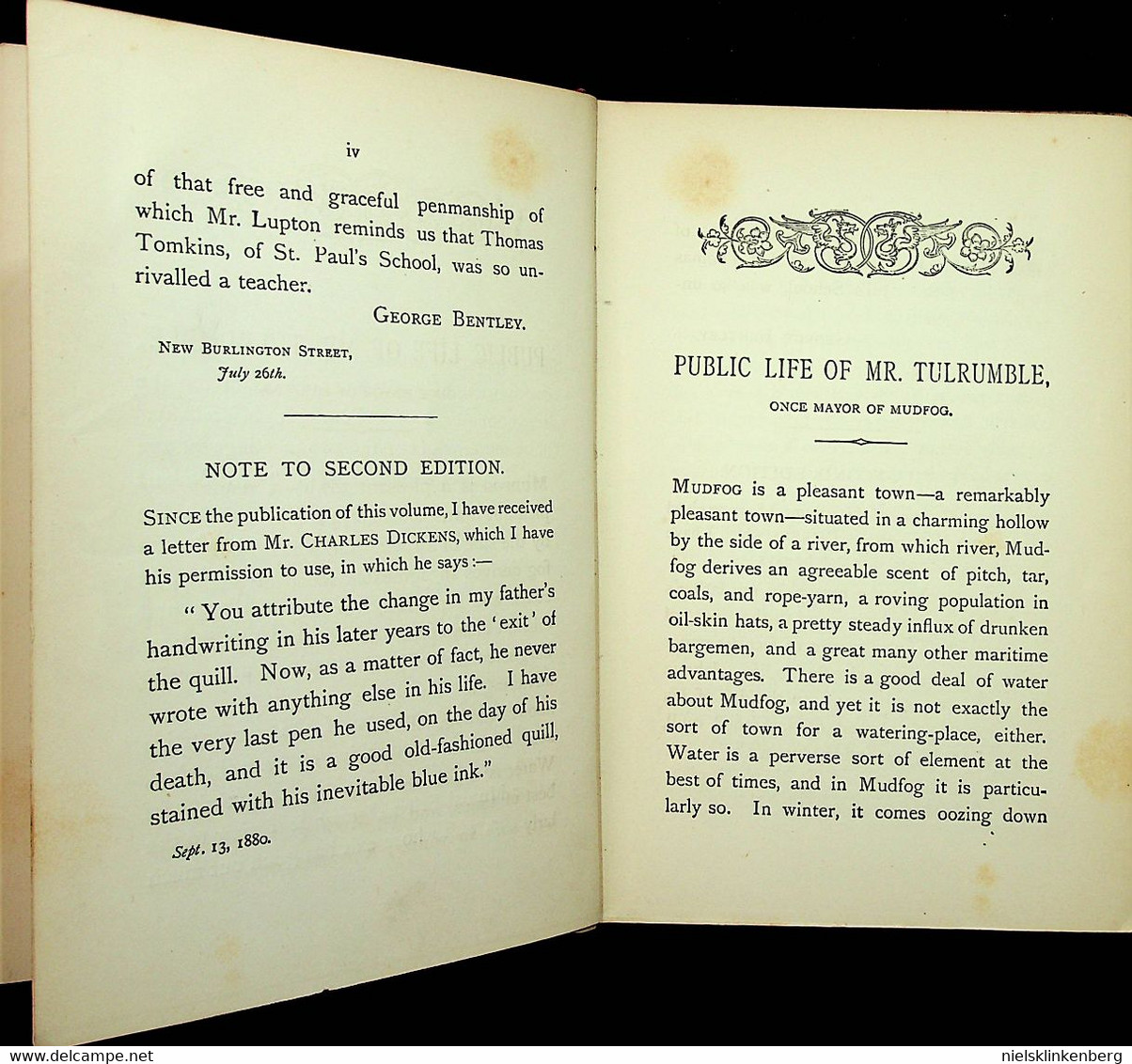 Charles Dickens - The Mudfog Papers, Etc. 1880 - Fiktion