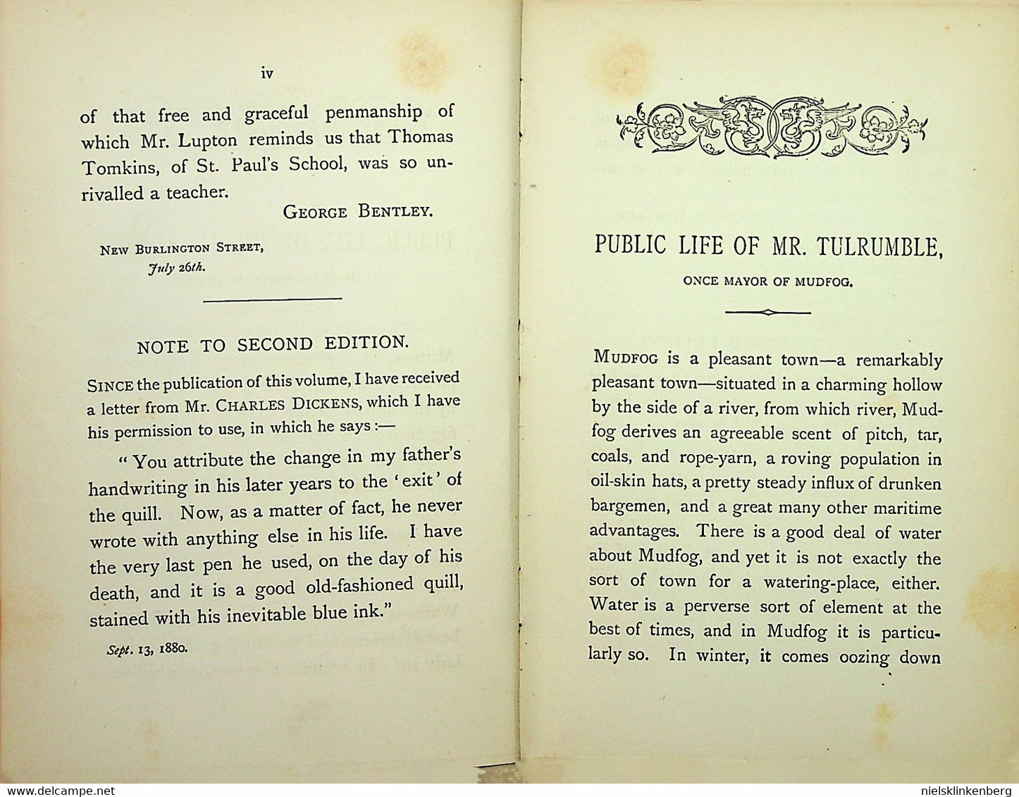 Charles Dickens - The Mudfog Papers, Etc. 1880 - Fiktion