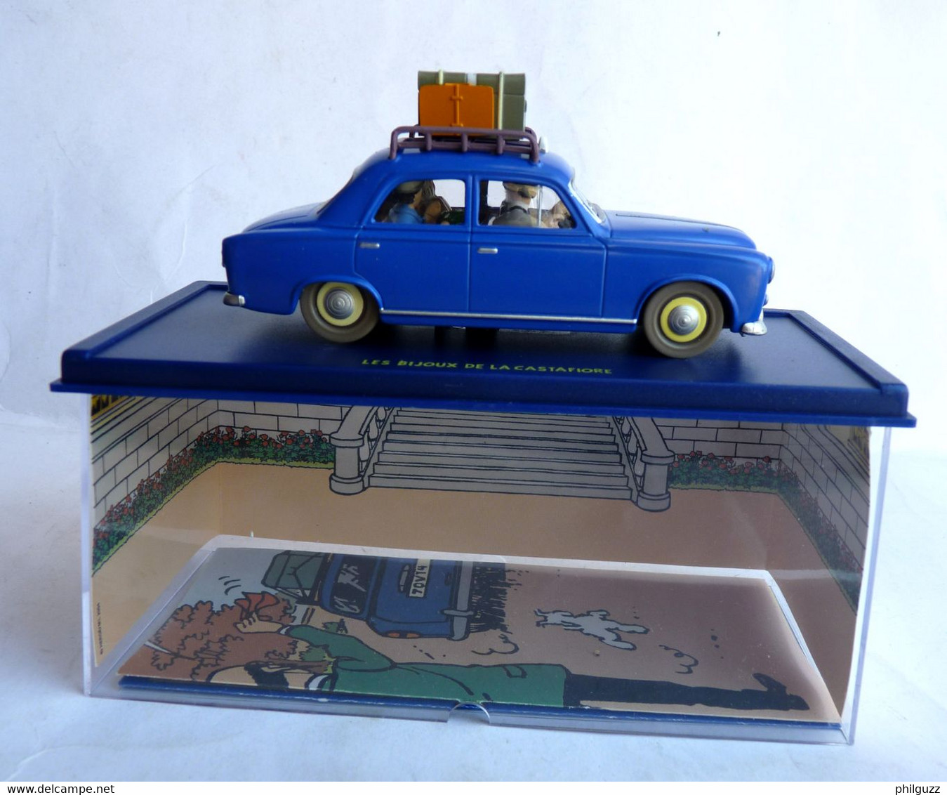 VOITURE TINTIN ATLAS - TAXI DE MOULINSART - LES BIJOUX DE LA CASTAFIORE En Boîte 2004 - Kuifje