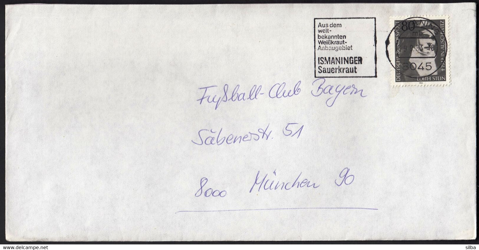 Germany Ismaning 1983 / Ismaninger Sauerkraut / Machine Stamp - Macchine Per Obliterare (EMA)