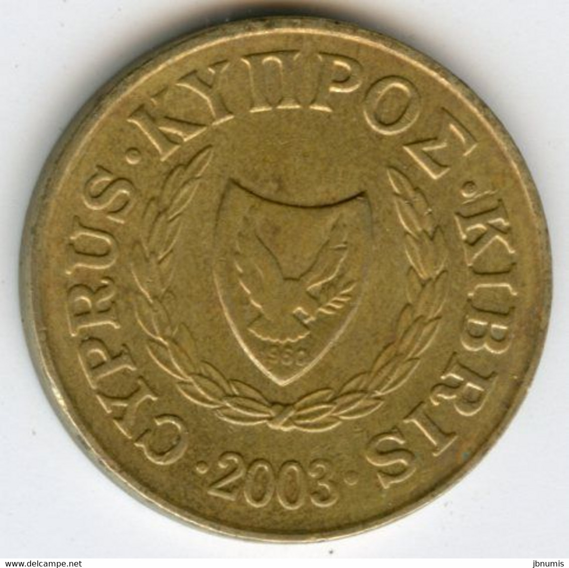 Chypre Cyprus 2 Cents 2003 KM 54.3 - Cyprus