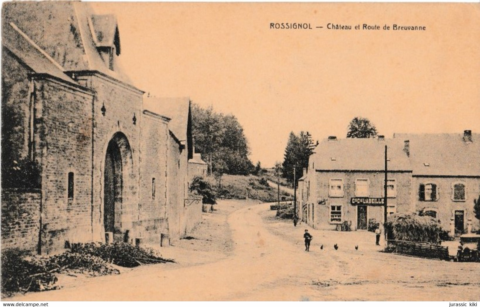 Rossignol - Château Et Route De Breuvanne - Virton