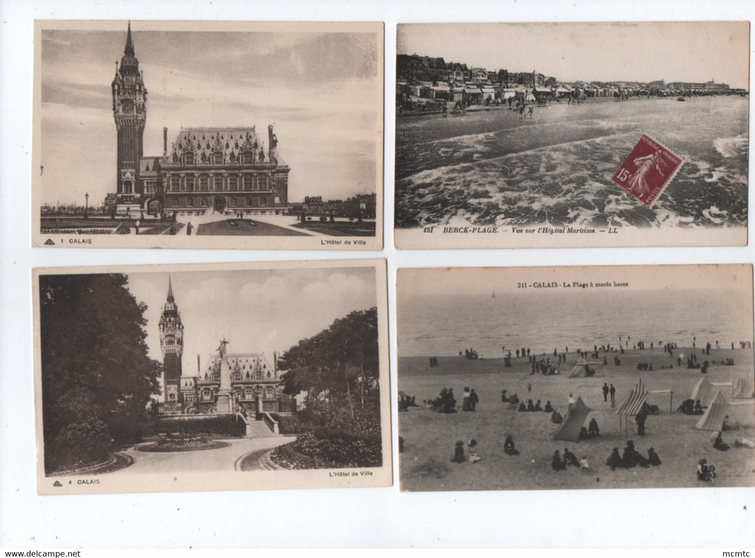 12 Cartes  - Calais - Calais