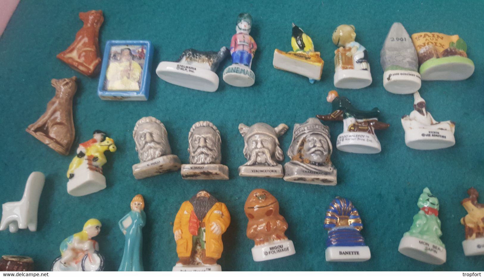 @@@   Lot 80 + FEVE ANCIENNES  A DETERMINER @@@@@@@@@@@ LOT FEVES / FIGURINES MINIATURES / FEVE GALETTE