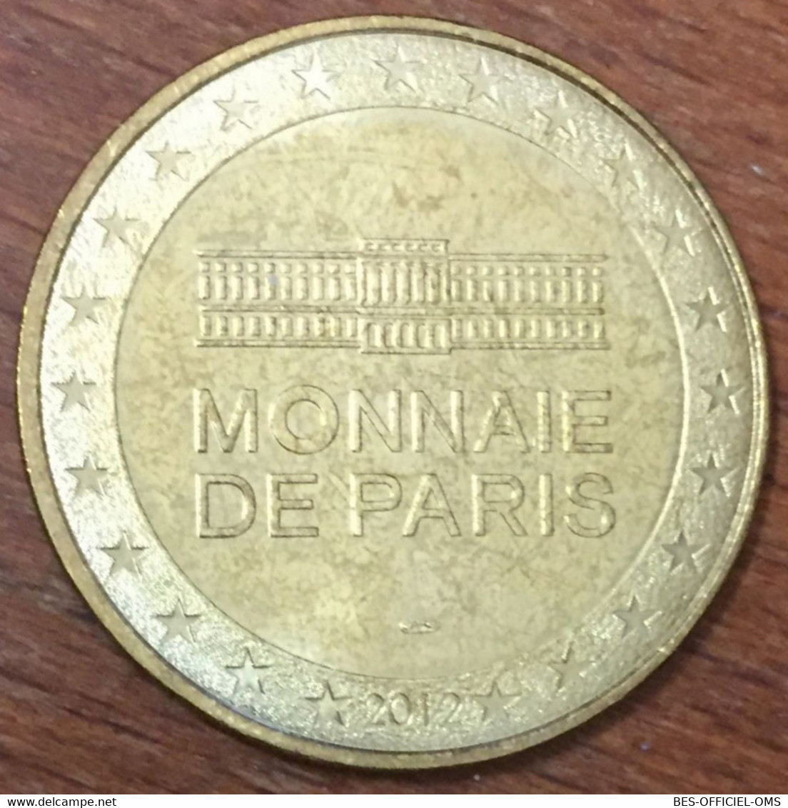 75005 PARIS COLLÈGE DES BERNARDINS MDP 2012 MÉDAILLE SOUVENIR MONNAIE DE PARIS JETON TOURISTIQUE MEDALS COINS TOKENS - 2012