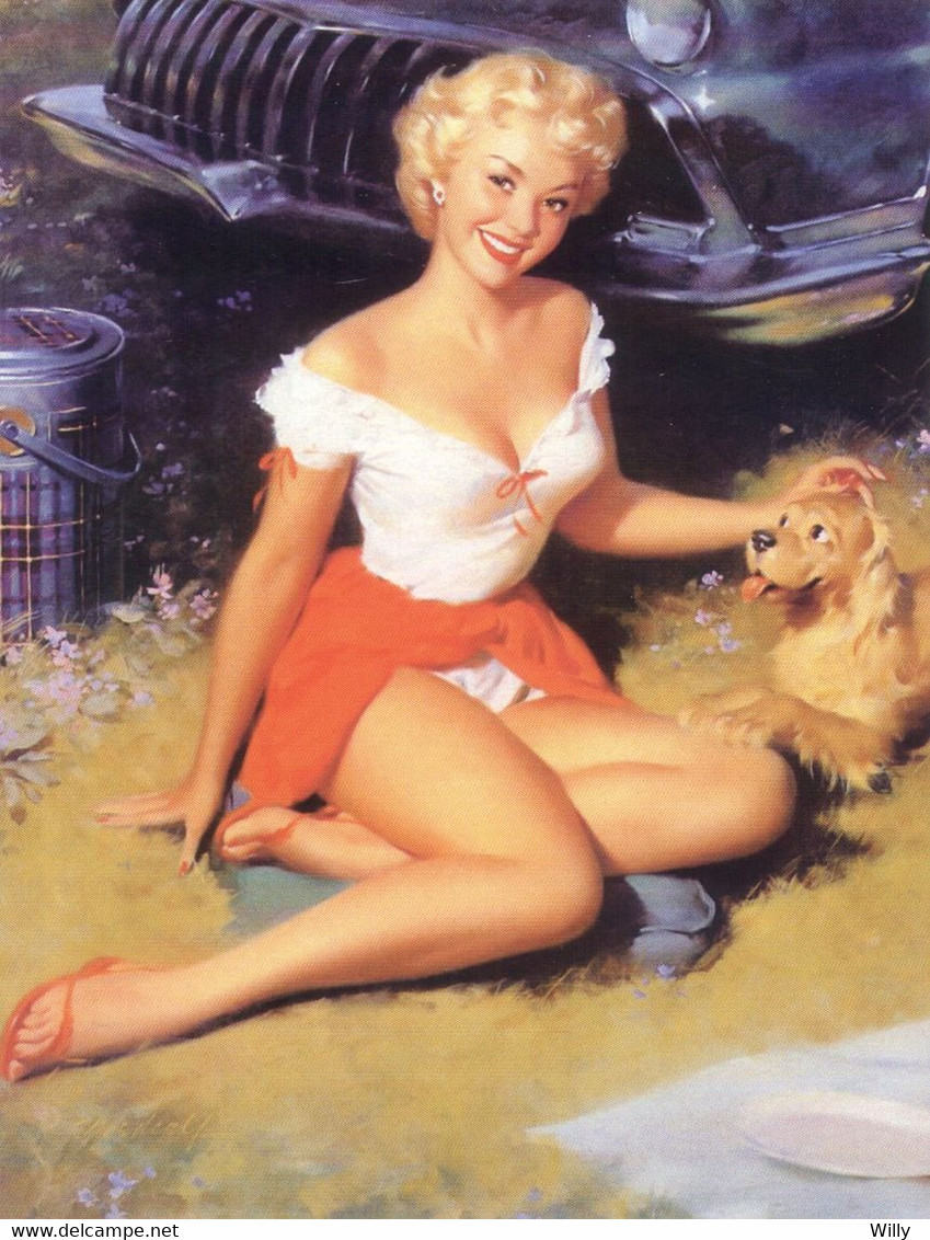 PU 564 ,  Bill MEDCALF , Classic Pin Ups , CPM   10x15 , New - Pin-Ups