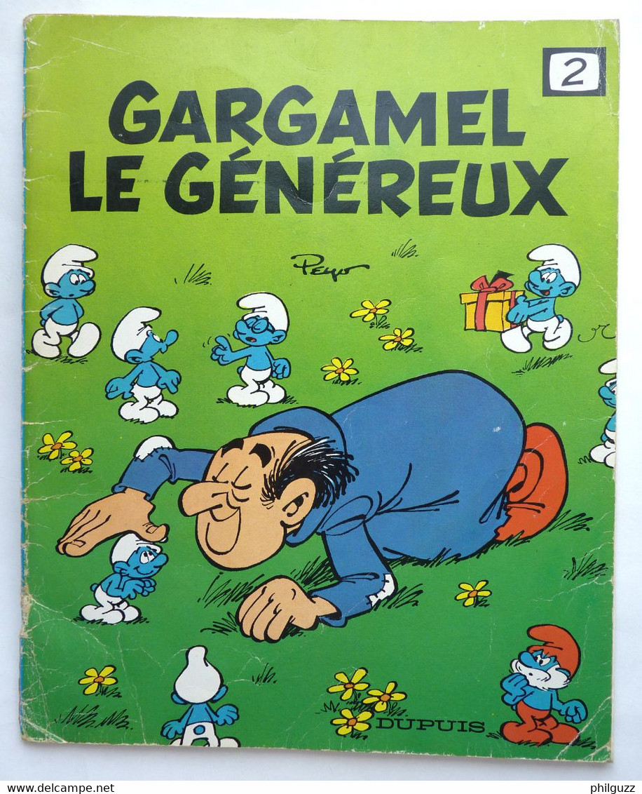 LES SCHTROUMPFS - LIVRE GARGAMEL LE GENEREUX 2 DUPUIS - 1983 (2) - Schtroumpfs, Les