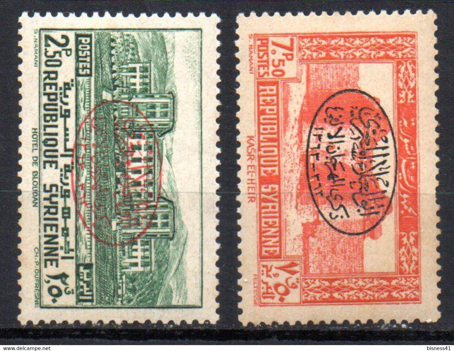 Col17  Colonie  Syrie N°  276 & 277  Neuf XX MNH  Cote 11,00€ - Ongebruikt