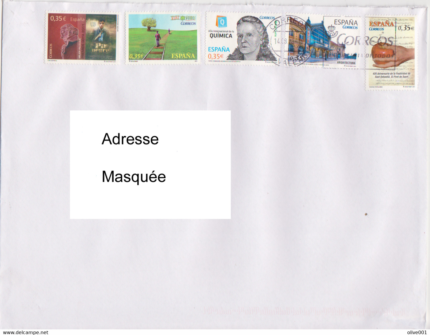 Lettre Du 14 09 2020 Pour La Suisse - Franchise Postale