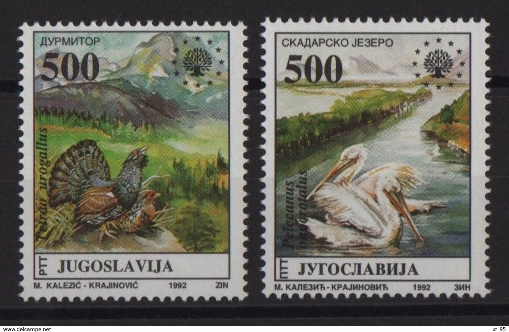 Yougoslavie - N°2431 + 2432 - Faune - Oiseaux - Cote 9€ - * Neufs Avec Trace De Charniere - Unused Stamps