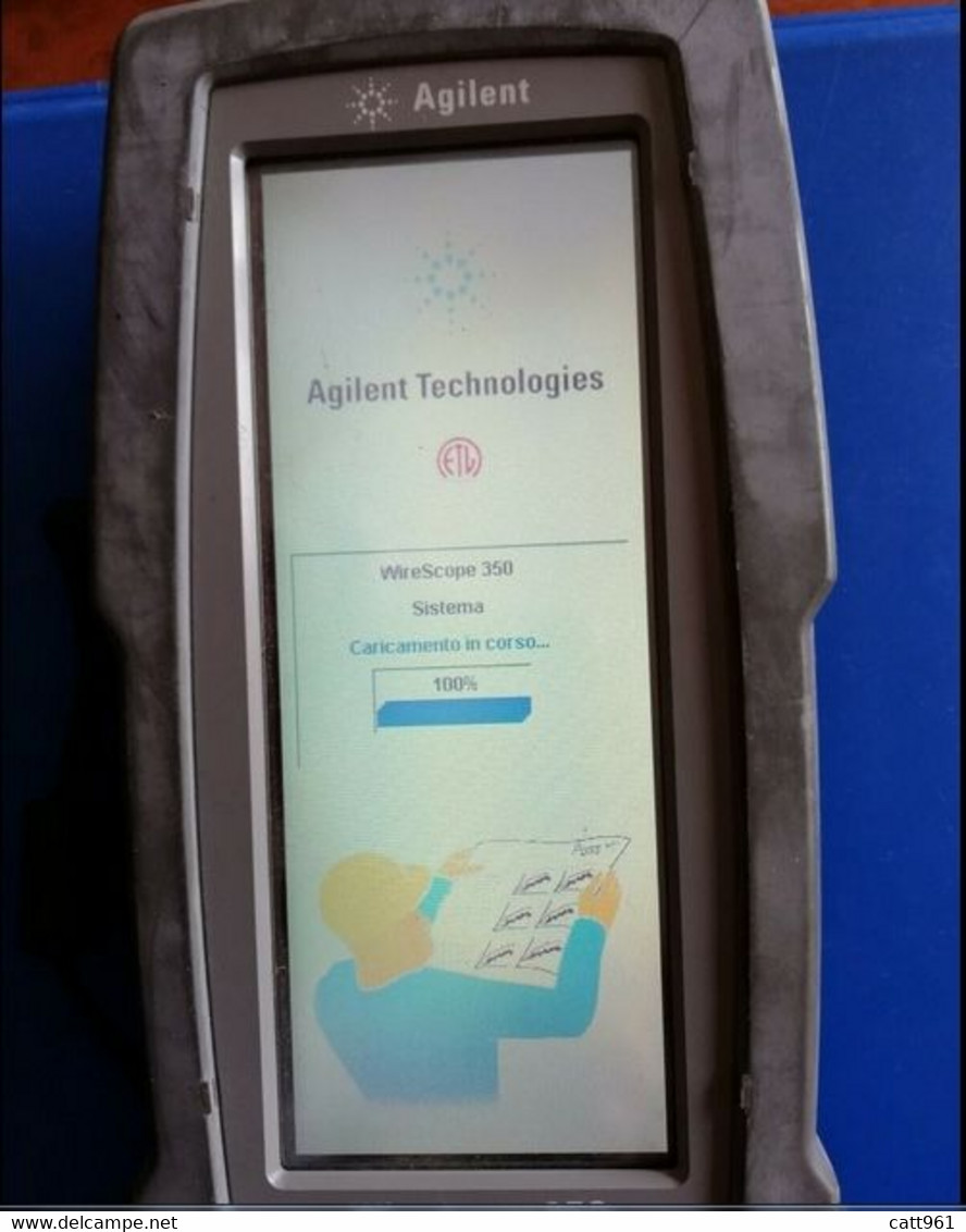 DISPLAY COLOR Agilent WIRESCOPE 350 - Andere Componenten