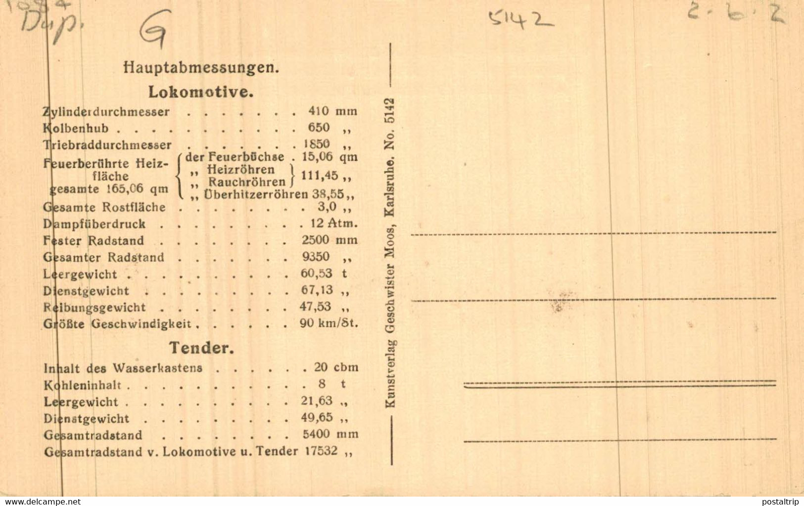 SCHNELLZUGSLOKOMOTIVE. SERBISCHE STAATSBAHN. - TREN  TRAIN  TREIN. - Trenes