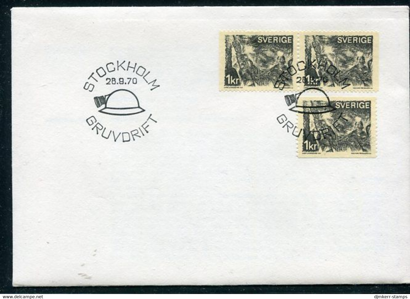 SWEDEN 1970 Mining FDC.  Michel 689 - FDC