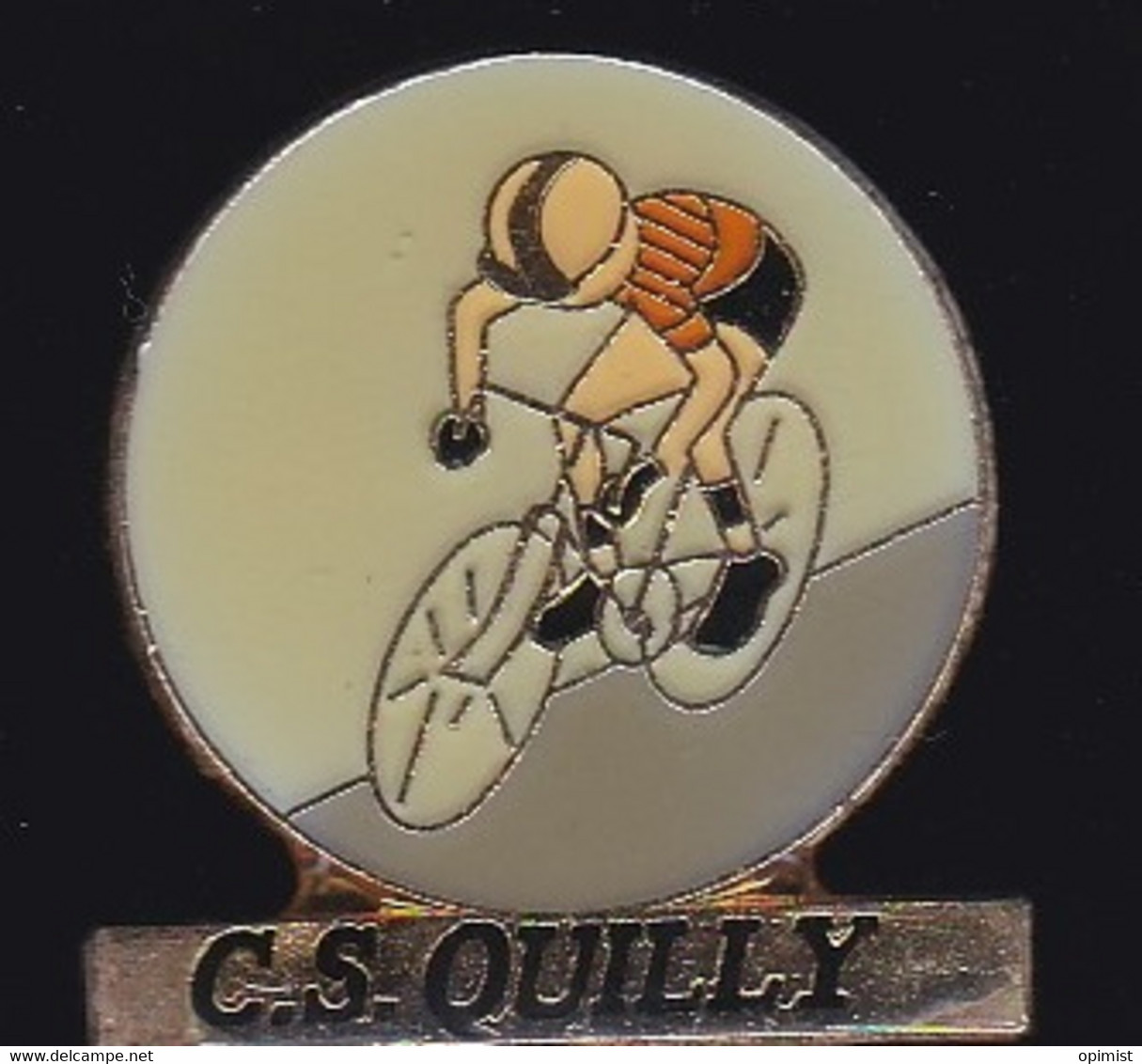 67007- Pin's.Cyclisme.Quilly . Loire-Atlantique - Ciclismo