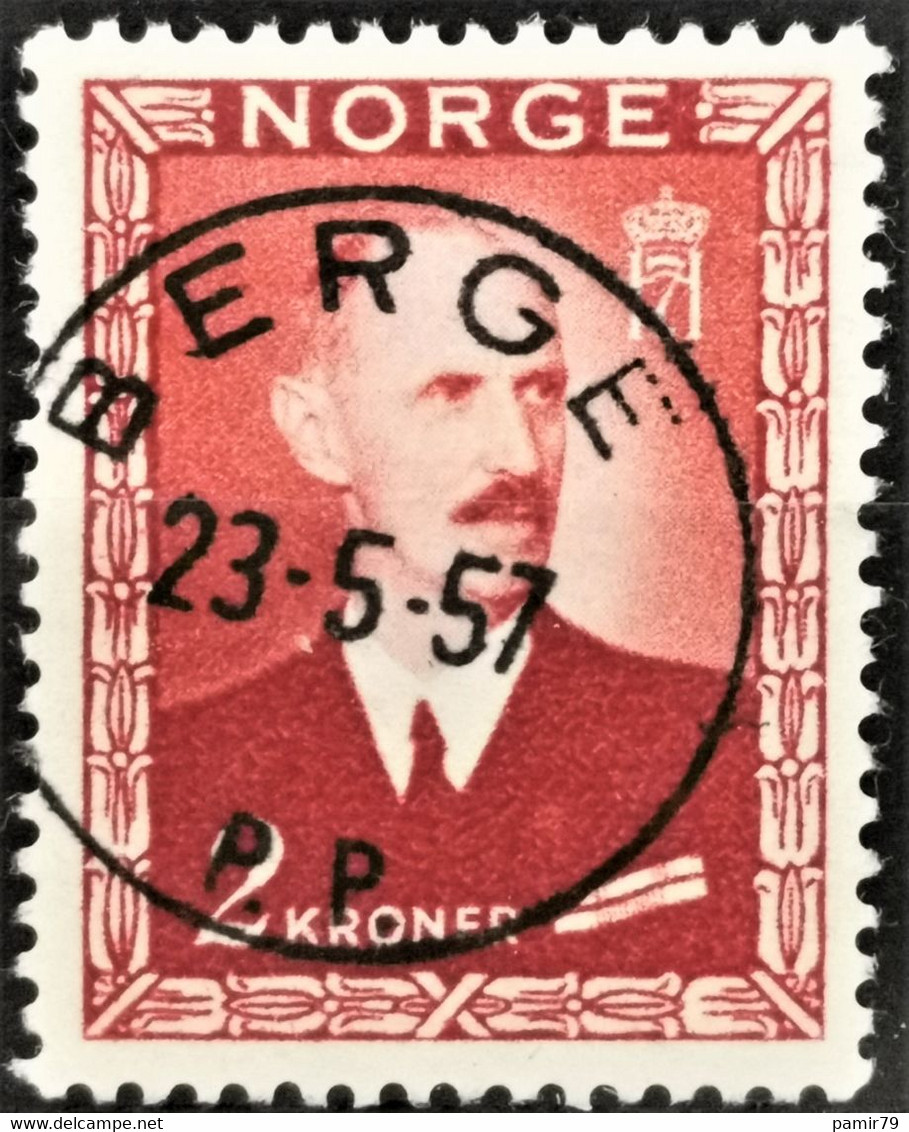 1946 Norwegen König Haakon VII MiNr: 317 - Usados