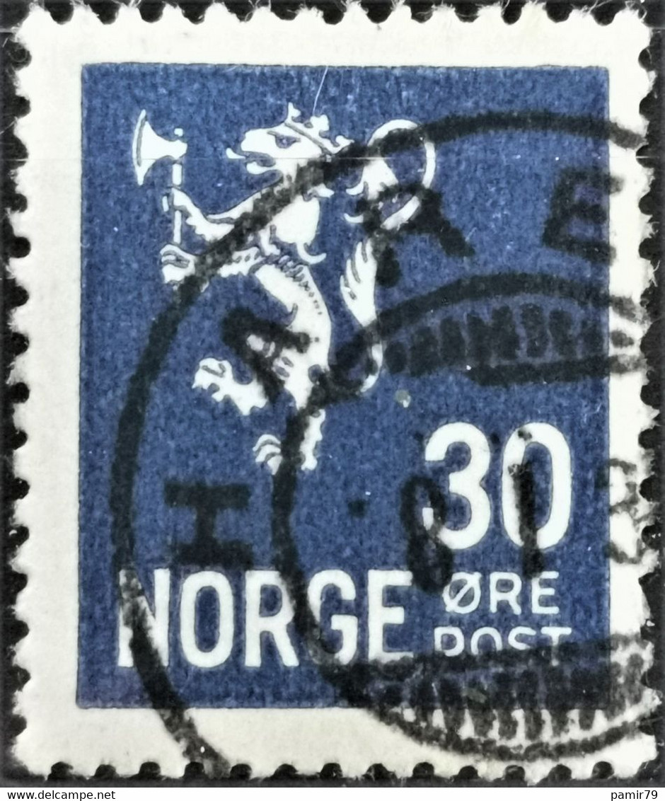 1928 Norwegen Wappenlöwe MiNr: 127 - Other & Unclassified