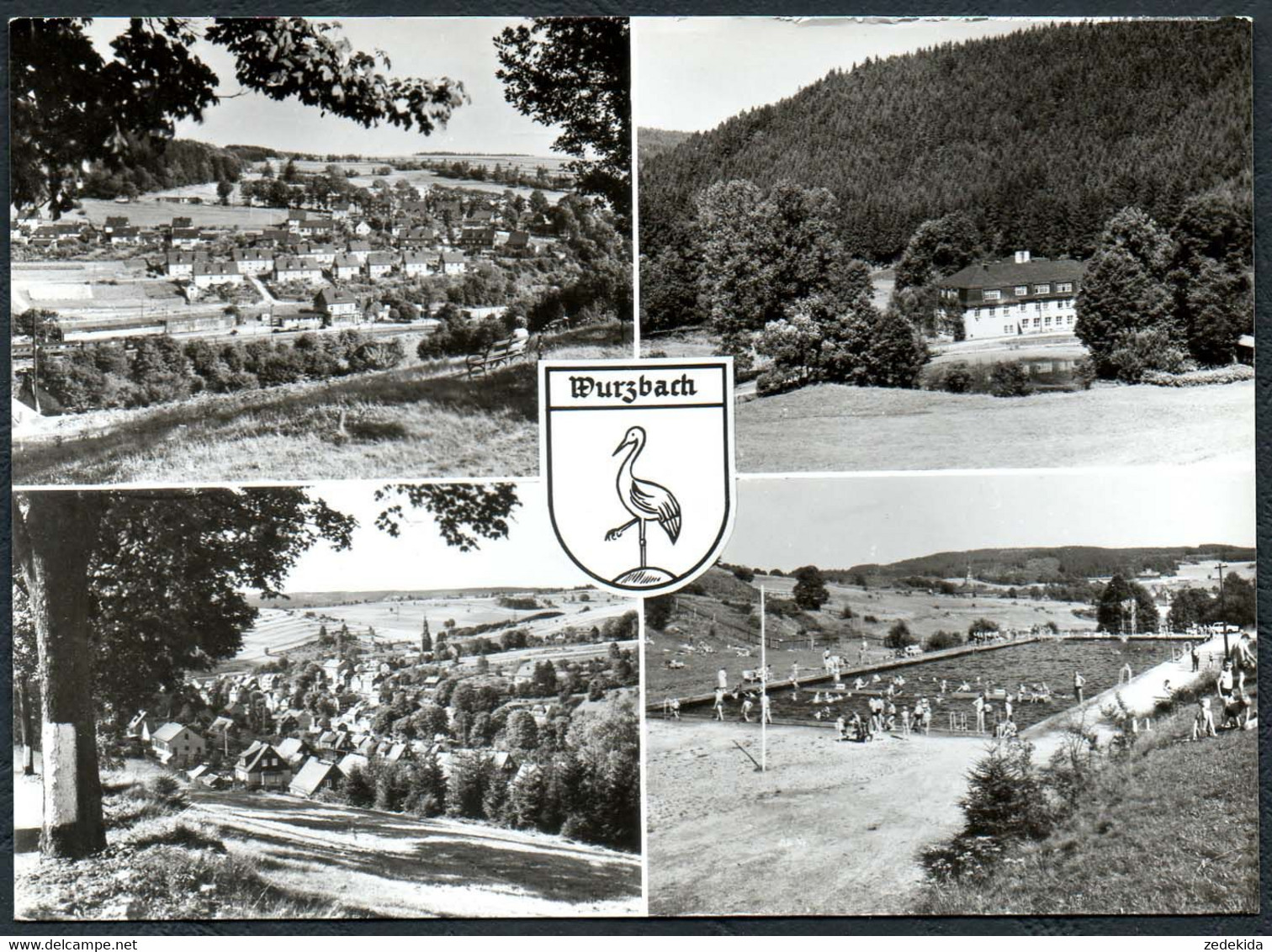 C3099 - Wurzbach MBK - Freibad Schwimmbad - Verlag B. König - Wurzbach