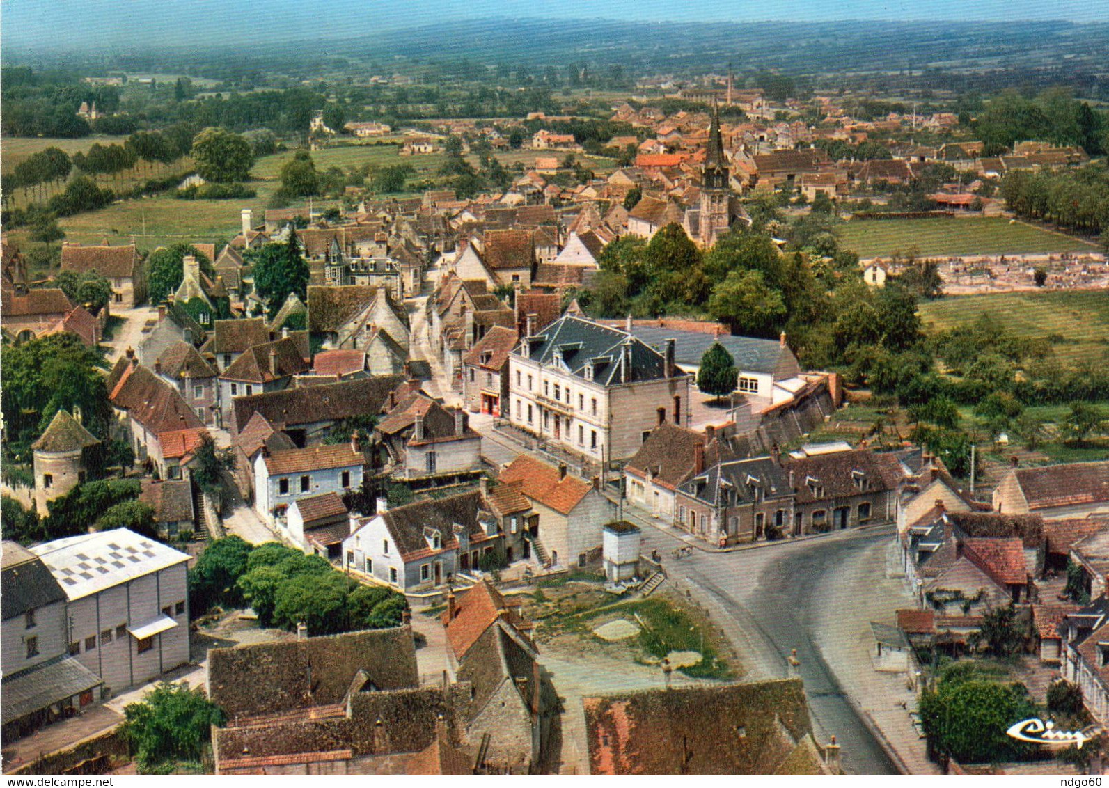 ° Charenton Du Cher - Vue Générale Aérienne - Autres & Non Classés