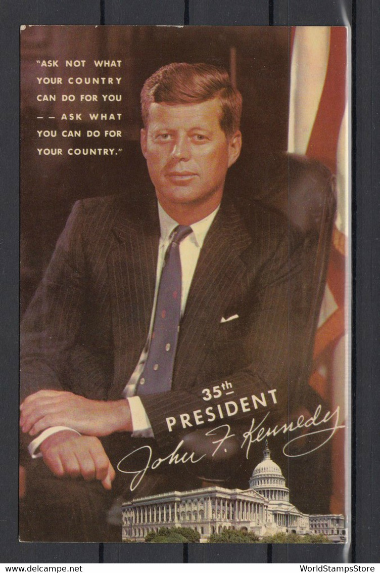 John F. Kennedy, 35th President. - Présidents