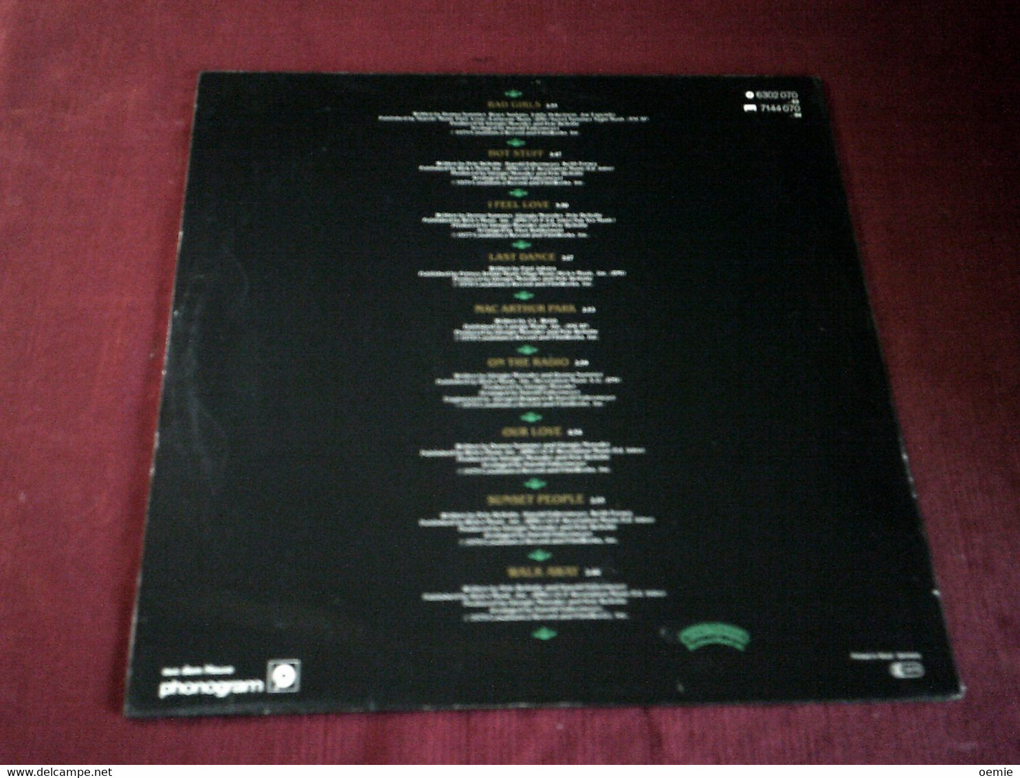 DONNA SUMMER ° WALK AWAY  COLLECTOR'S EDITION  THE BEST OF 1977 / 1980 - Soul - R&B