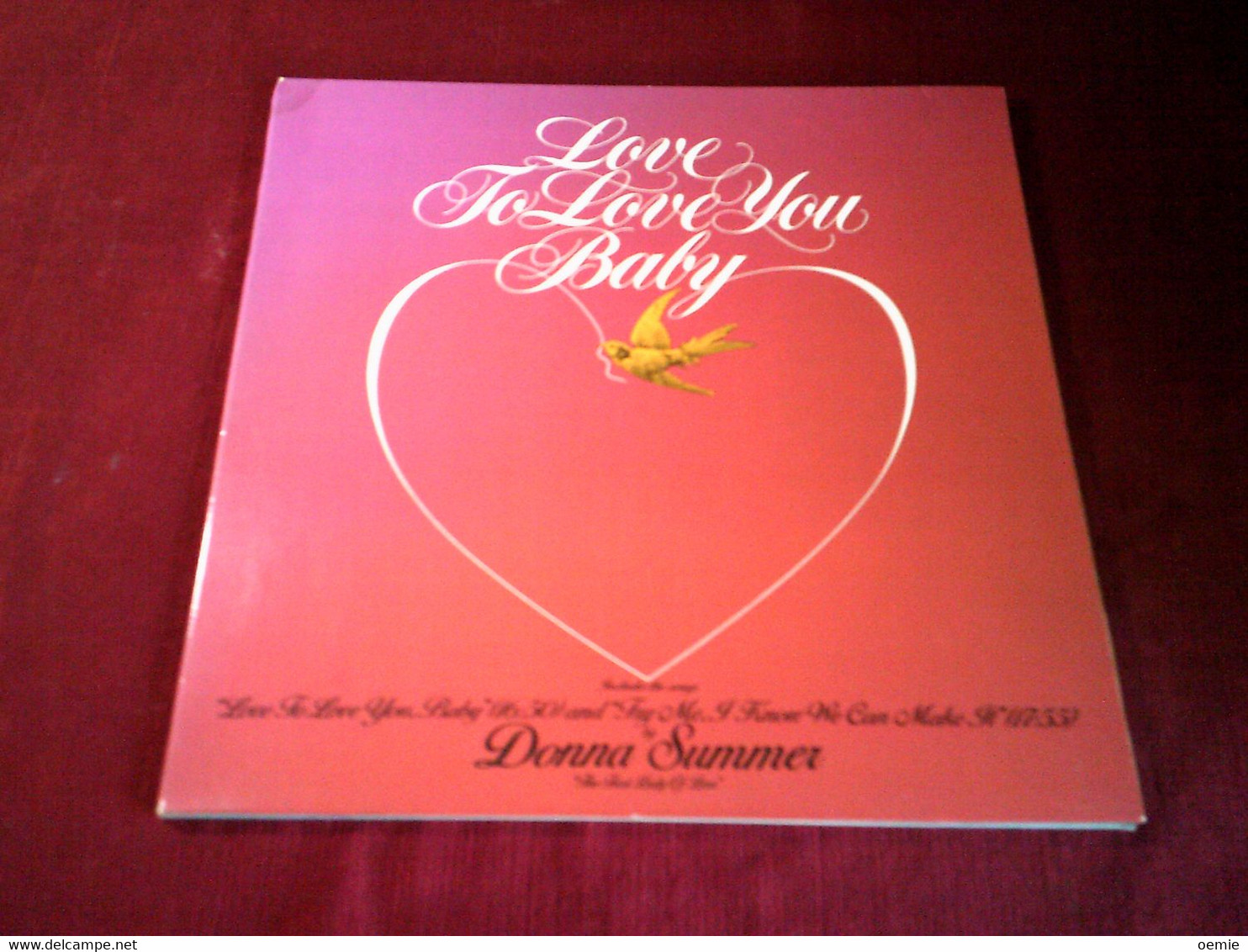 DONNA SUMMER °  LOVE TO LOVE YOU BABY - Soul - R&B