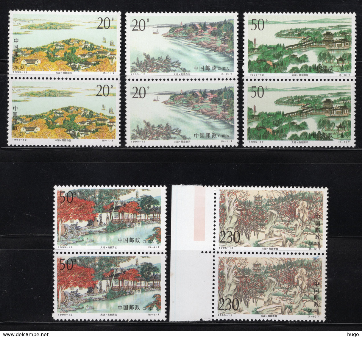 CHINA Yt. 3298/3302 MNH** 1995 - Neufs