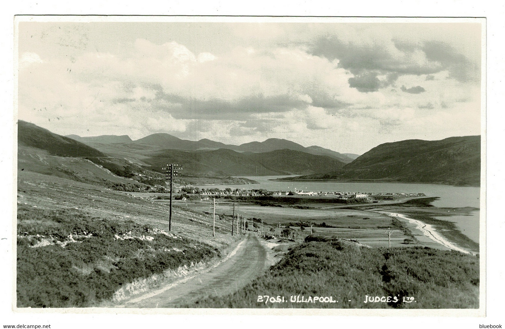 Ref 1397 - 1961 Judges Real Photo Postcard - Ullapool - Ross & Cromarty Scotland - Ross & Cromarty