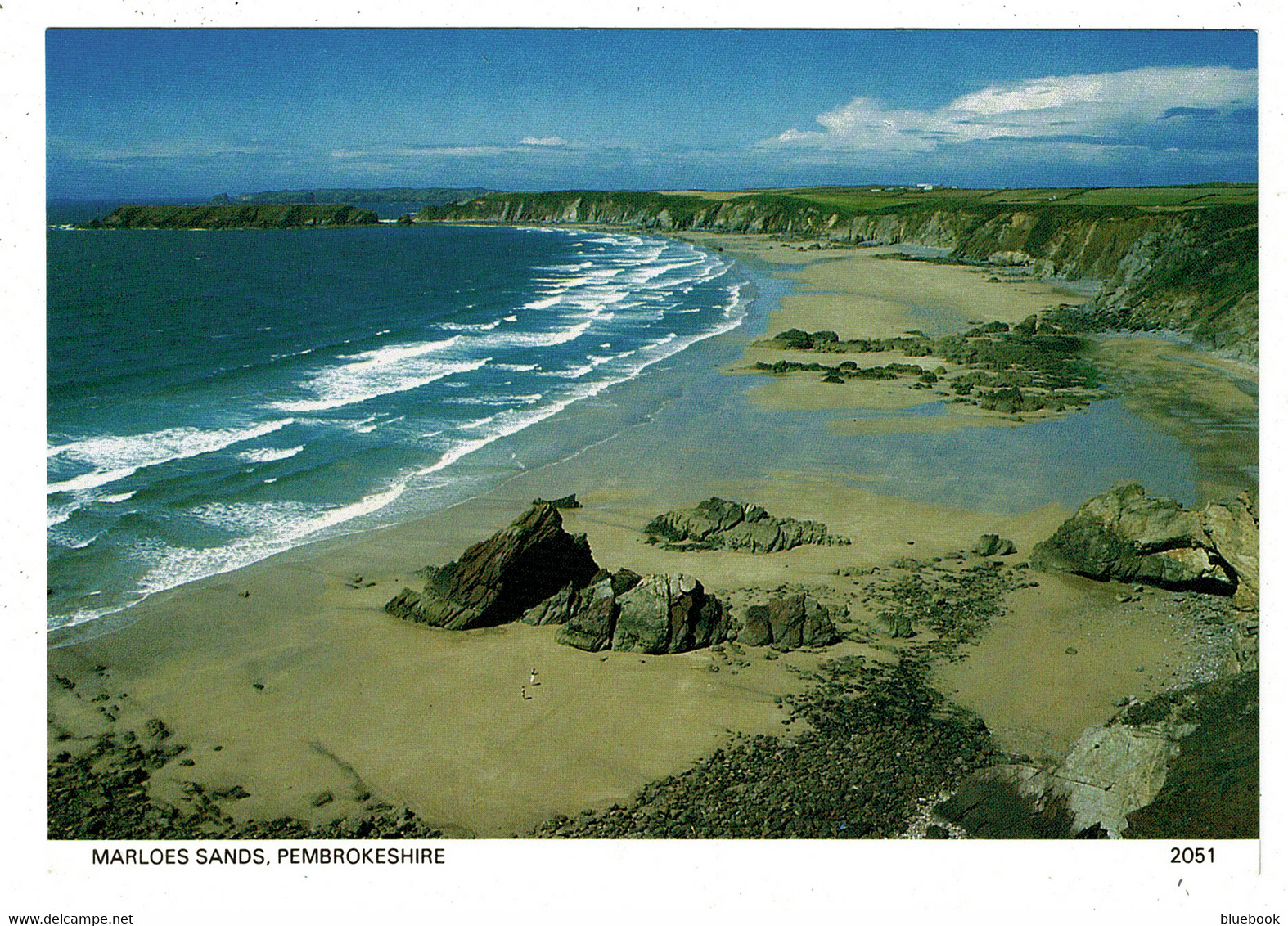 Ref 1397 - Postcard - Marloes Sands - Pembrokeshire Wales - Pembrokeshire