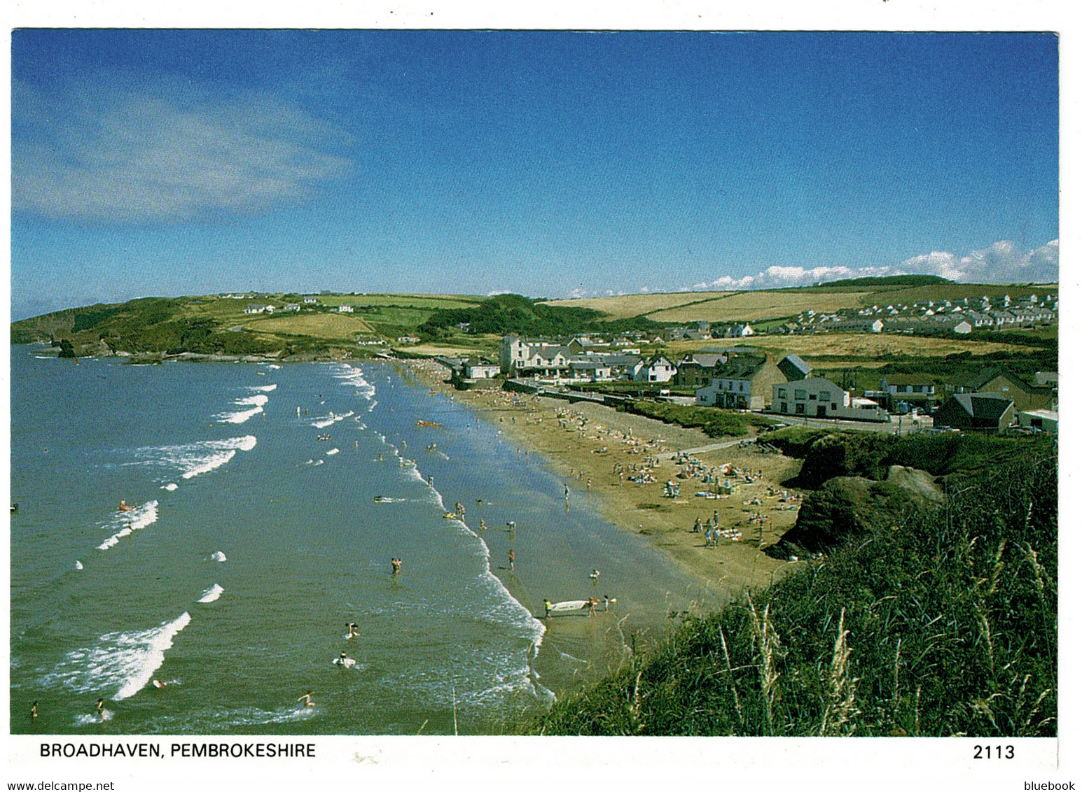 Ref 1397 - Postcard - Broadhaven - Pembrokeshire Wales - Pembrokeshire