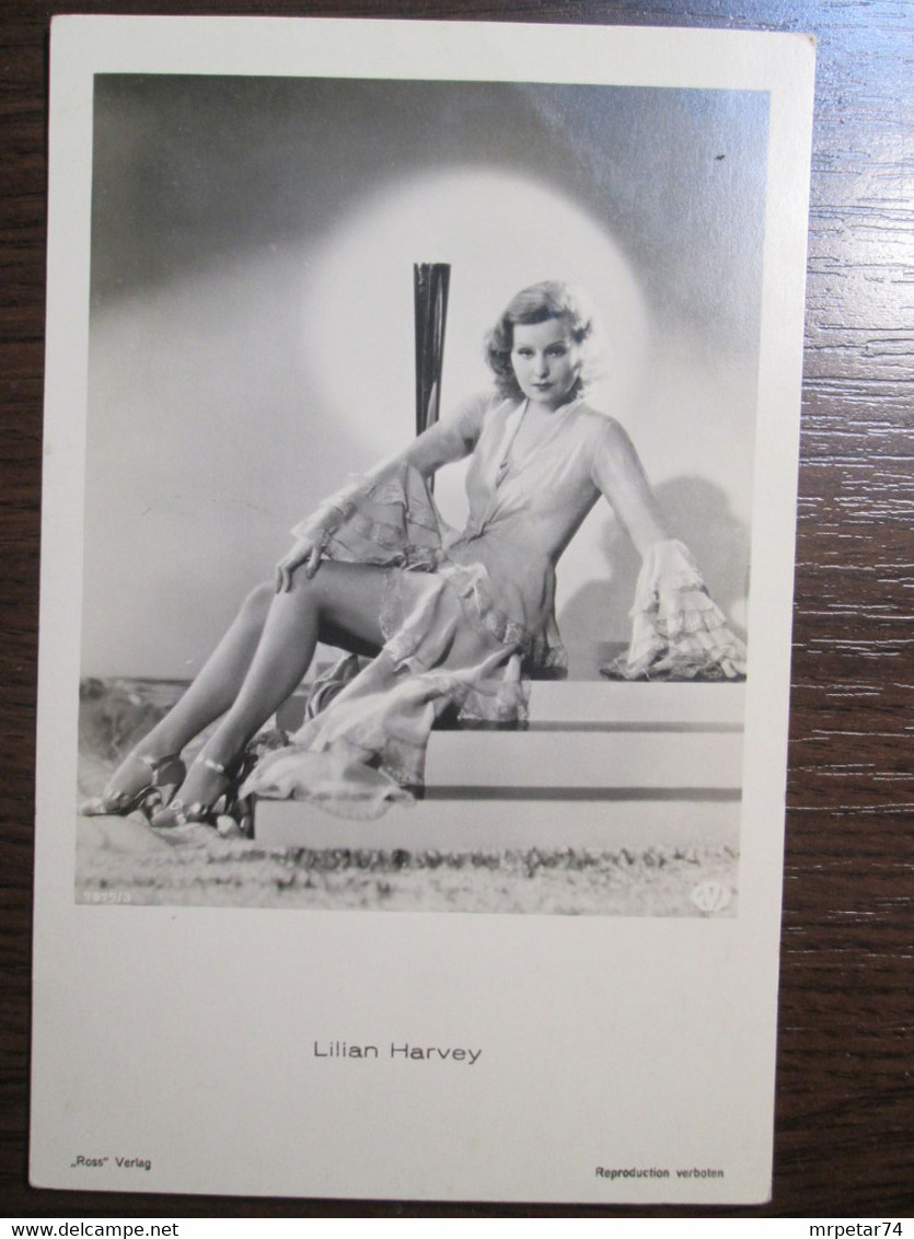 Lilian Harvey - German British Actress - Berühmt Frauen