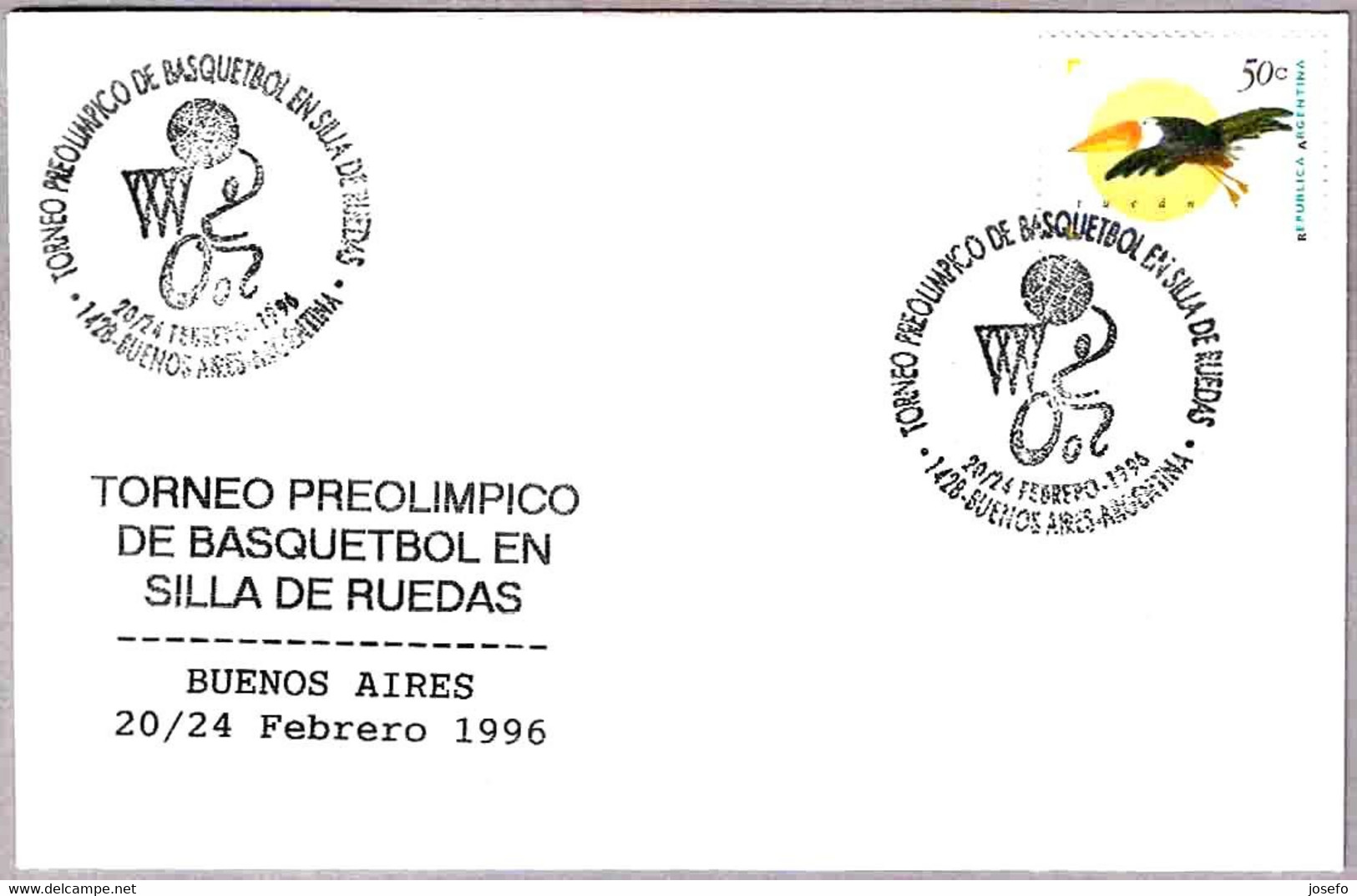 WHEELCHAIR BASKETBALL - Baloncesto En Silla De Ruedas. Buenos Aires 1996 - Handisport