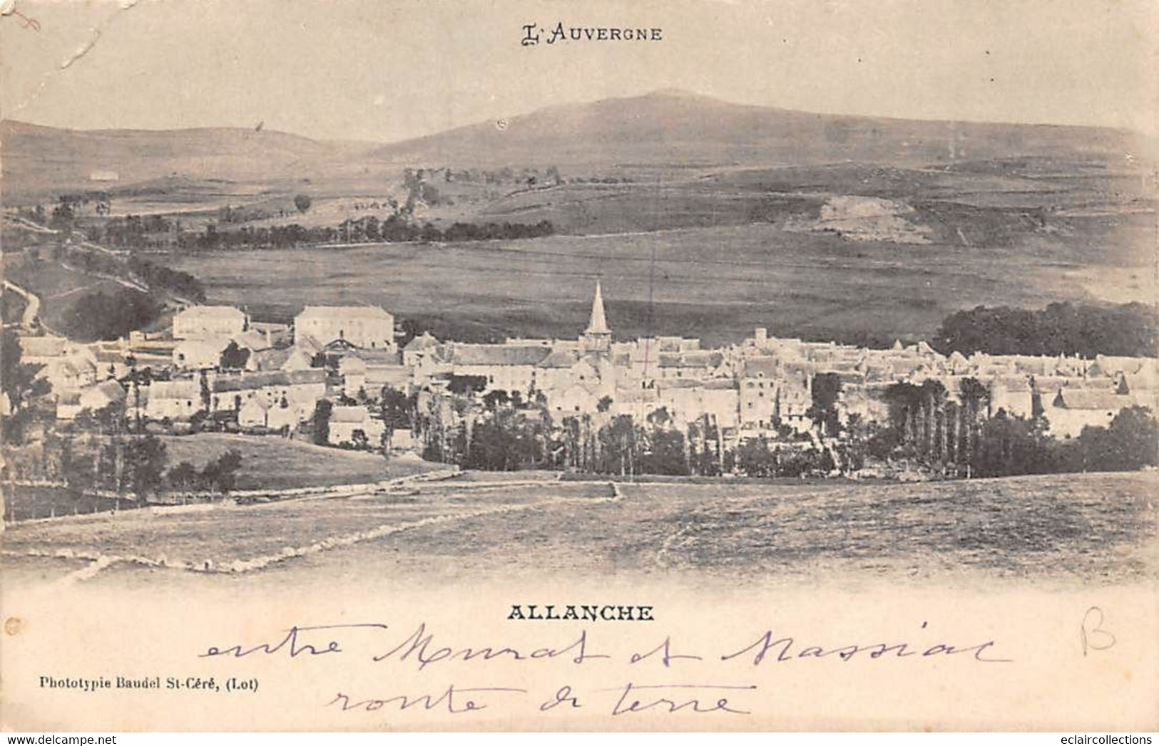 Allanche      15        Vue Générale             (Voir Scan) - Allanche