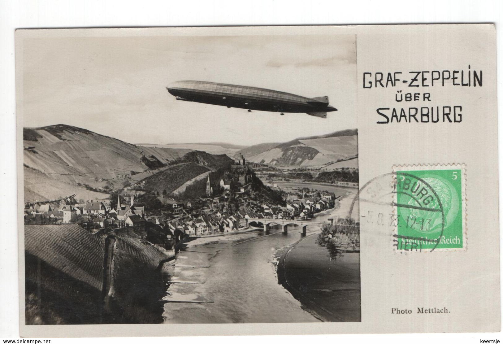 Saarburg - Graf Zeppelin - 1933 - Altri & Non Classificati