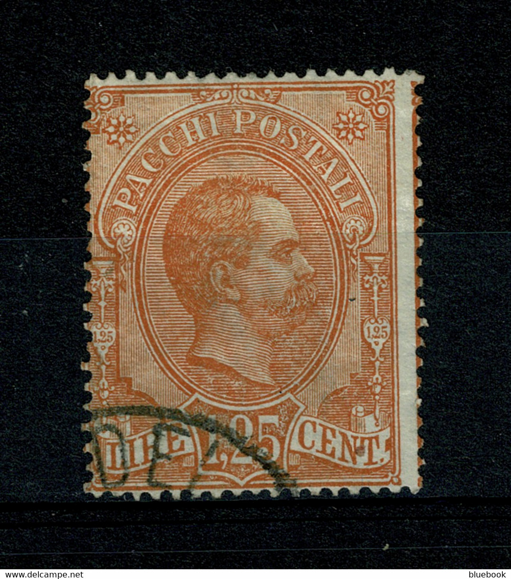 Ref 1400 - 1884 Italy - Parcel Stamp L1.25 - Fine Used Stamp - SG P42 - Cat £36+ - Pacchi Postali