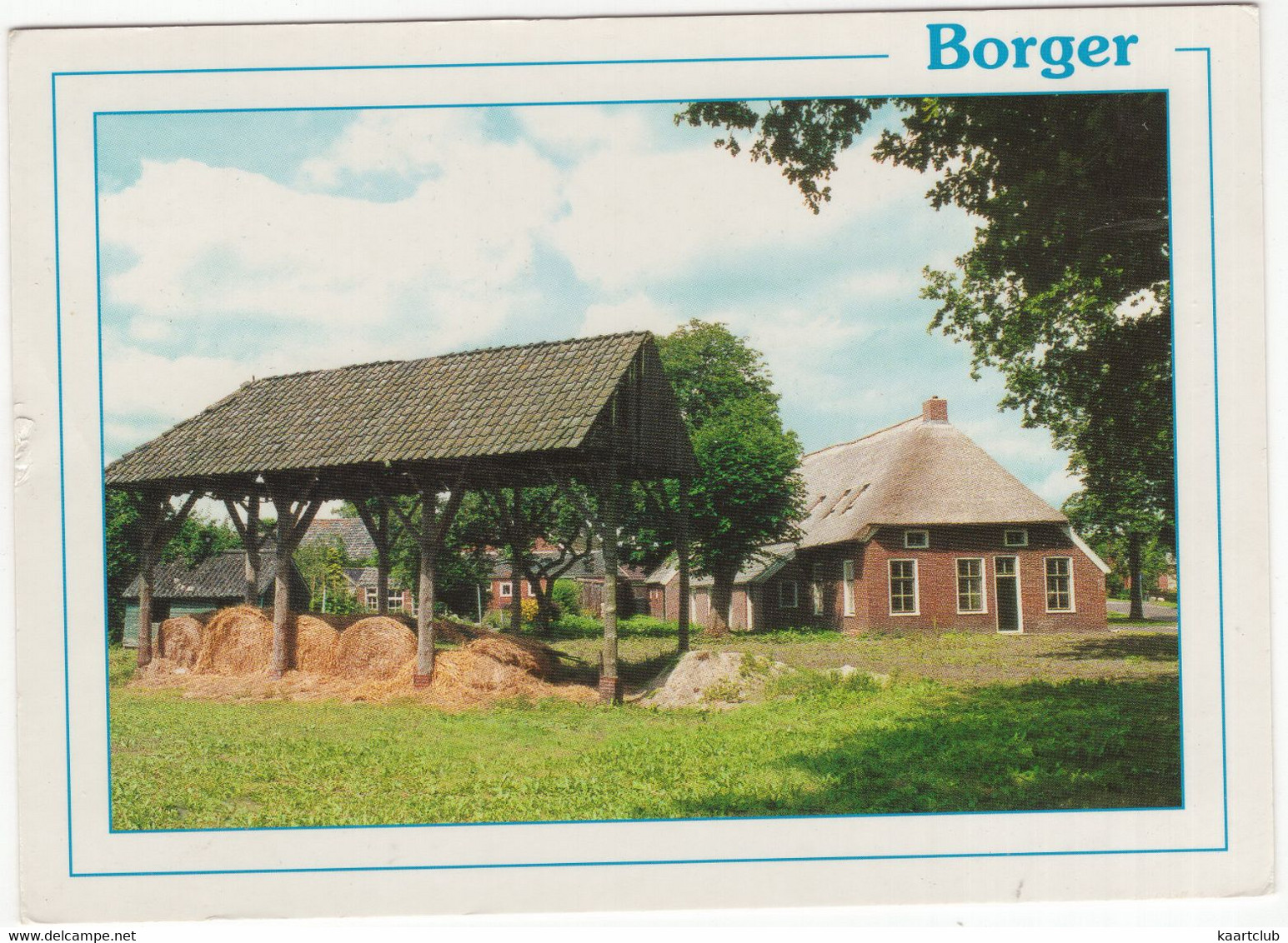 Borger - Boerderij, Hooimijt - Odoorn