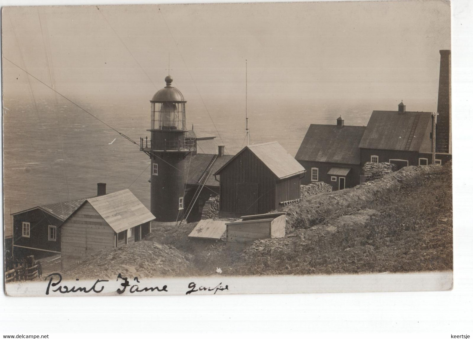 Canada - Point Jame Gante - Photocard Fotokaart - 1920 - Zonder Classificatie