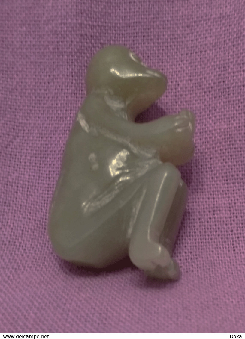 Vintage Figurine Jade Monkey - Jade