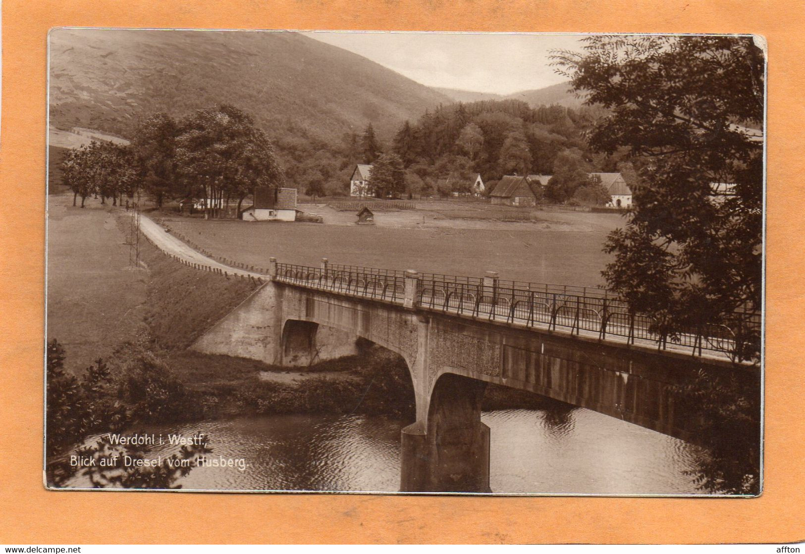 Werdohl Germany 1920 Postcard - Werdohl