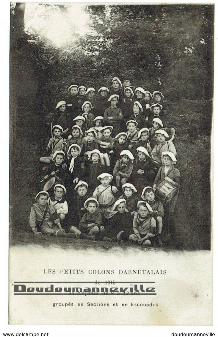 CPA - 76 - DARNETAL - Les Petits Colons Darnétalais De 1915 - Petits Musiciens - Enfants De 8 à 13 Ans - Darnétal