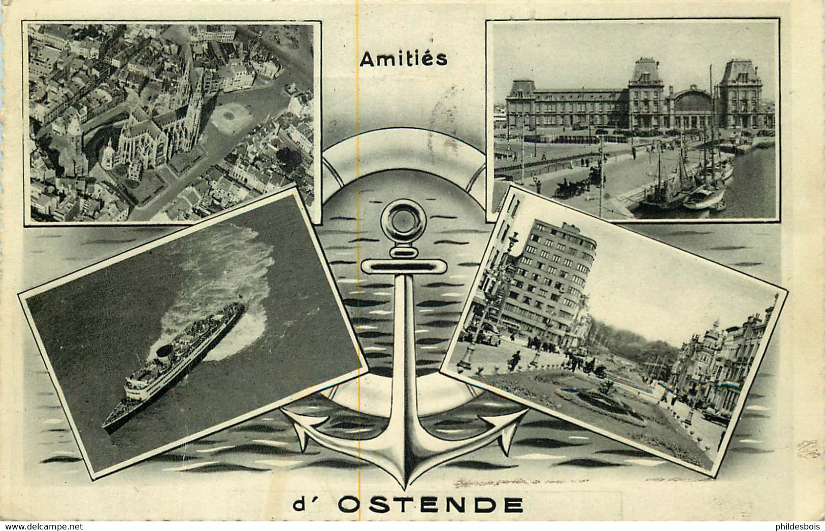 BELGIQUE  OOSTENDE Amitiés - Oostende