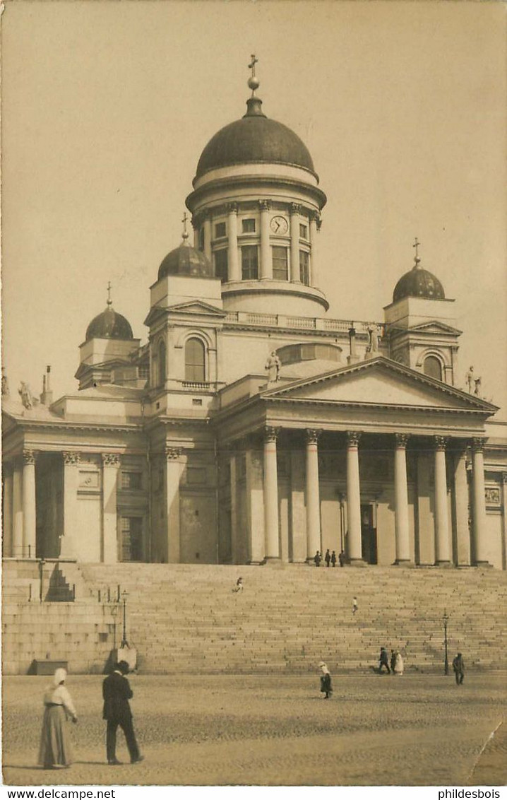 FINLANDE  HELSINKI ( Carte Photo) Cathédrale - Finlandia