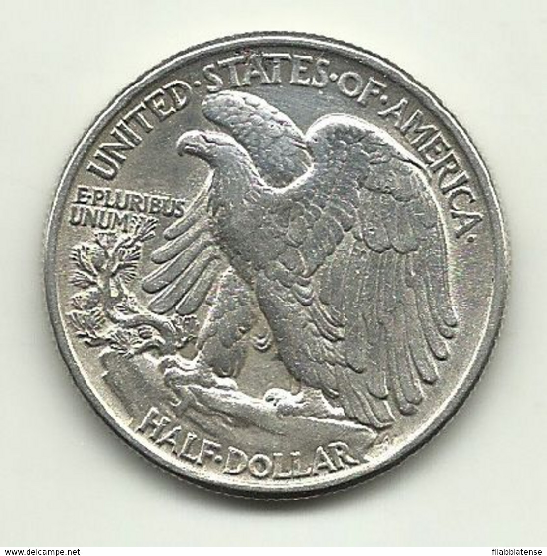 1945 - Stati Uniti 1/2 Dollar - 1916-1947: Liberty Walking (Libertà Che Cammina)