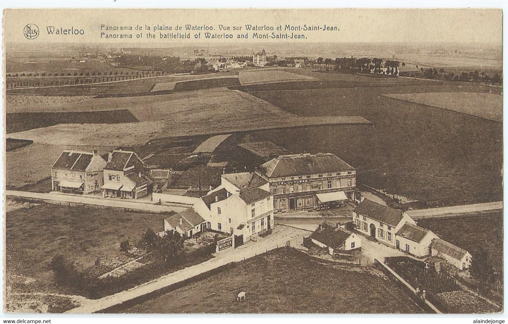 Waterloo - Panorama Et La Plaine De Waterloo - Vue Sur Waterloo Et Mont-Saint-Jean - 1930 - Waterloo